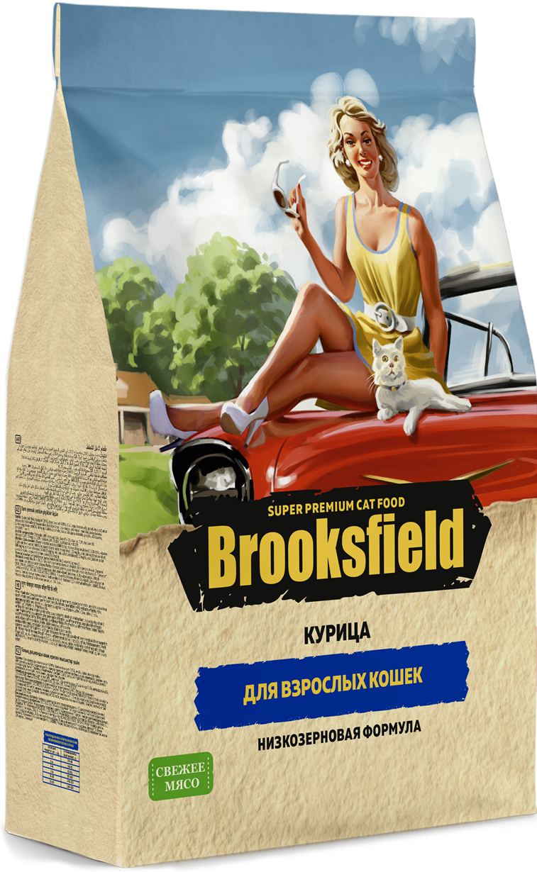 Полнорационный корм для взрослых кошек